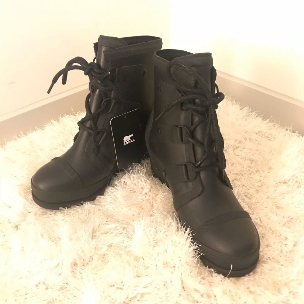 Sorel Joan Rain Wedge Boot